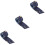 3Rouleaux Ruban Multi-Usage Marine Tissu Robuste Idéal Cadeaux DIY 4