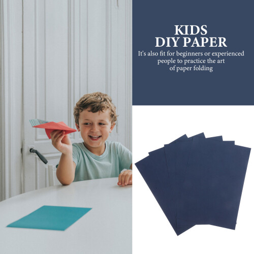 Papier Bleu Marine Épais Pour Origami 2