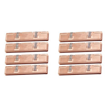 8 PièCes Radiateur de Dissipateur Thermique RAM en Cuivre Pur pour Refroidisseur MéMoire RAM Dissipateur de Chaleur Refroidissement Radiateur de