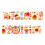 Selbstklebendes Kunstband, ästhetischer Aufkleber,-Typ2 1