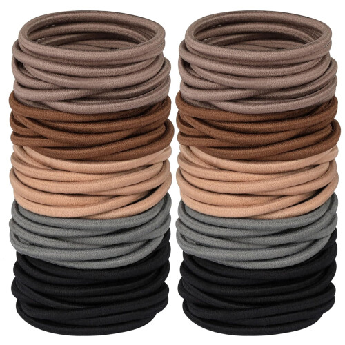 Elastici per capelli, elastici per capelli senza metallo per donne e uomini, fasce per capelli comode e performanti, elastici per capelli resistenti