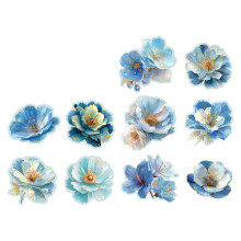 Waterproof Decorative Sticker for-cobalt blue dreamlan