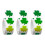 Multipurpose 3.8cm 4-leaf Shamrock Sticker For Creative-3 1