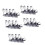 20Pcs Clear Plastic Exhibition Stand Showcase Holders Set-20 1