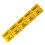 100Pcs Standard Size Raffle Tickets Double Roll-Yellow 1