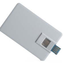 128 GB USB 3.0 og Type-C dobbel flash-stasjon – ultratynt kortdesign for smarttelefon, PC og Mac