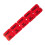 100Pcs Standard Size Raffle Tickets Double Roll-Red 1