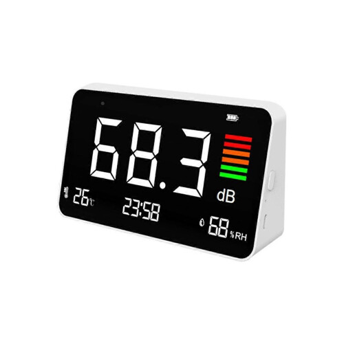 Desibelmåler, digital lydnivåmåler 30–130 dB