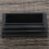 Plastic Rectangle Tube Inserts End Blanking Cap 25x50mm 10 Pcs Black 2