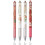 4PCS Rose Patterned Gel Inks Pen with 0.5MM Tip Retractable Gel 1
