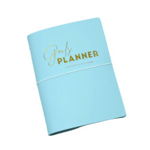 Elegant 2026 Hardcover Notebook Planner With Reinforced-blue