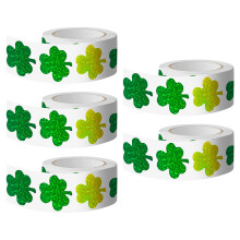 Reflective 4-leaf Shamrock Sticker Great For Party Favors And-5
