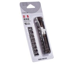 Paper Clamp Dispenser with 8 Metal File Clamp-Transparent black