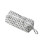 Dotted Print Fabric Pencil Case Big Capacity Pen Pouches-White 1