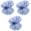 3Pcs Adjustable Breathable Sky-Blue Cat Collars Post-Surgery Recovery 2