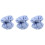 3Pcs Adjustable Breathable Sky-Blue Cat Collars Post-Surgery Recovery 3