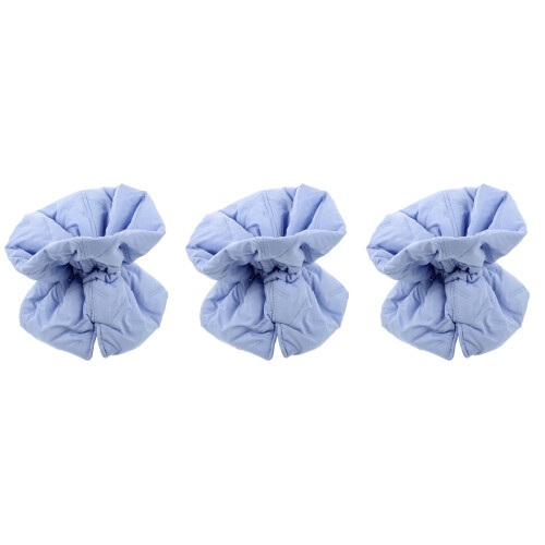 3Pcs Adjustable Breathable Sky-Blue Cat Collars Post-Surgery Recovery 2