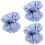 3Pcs Adjustable Breathable Sky-Blue Cat Collars Post-Surgery Recovery 5