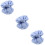 3Pcs Adjustable Breathable Sky-Blue Cat Collars Post-Surgery Recovery 8