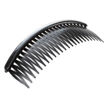 Black Plastic 24 Teeth Hair Comb Clip Clamp 10 Pcs for Lady Girls