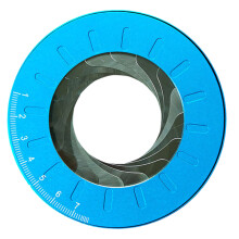 Versatile Drawing Device Stainless Steel Drafting Compass-Blue