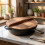Omelet Pan Koffie Kleur Hittebestendig Kookpan 3