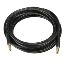 Mangueira de lavadora de alta pressão para aplicações com água fria, reforçada com fio de aço, conector rápido resistente à abrasão,