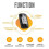 Bicycle Wireless Odometer Lcd Display Digital Gps Riding Wireless Odometer Bicycle Speedometer Waterproof A 5