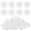 100Pcs Pe Flower Aromatherapy Diffuser White for Indoor and Car Use 6