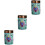 3Pcs Ceramic Tea Storage Can Multi Color for Loose Tea Leaves 5