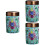 3Pcs Ceramic Tea Storage Can Multi Color for Loose Tea Leaves 6