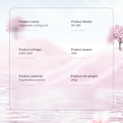 28mm Automatic Curling Wand - Ionic Technology for Natural Waves & Heat Protection 2