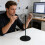 Simple arrange No Tools Required Swivel Award Stand For Athletic 5