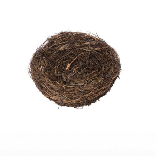 Artificial Nest Rustic Realistic Multiple Sizes Easter Party Bird Nest Decor For Crafts（10CM）