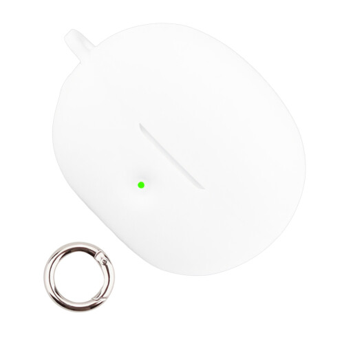 Siliconen Wrap Guard Shell Oordopjes Behuizing Beschermen-Wit