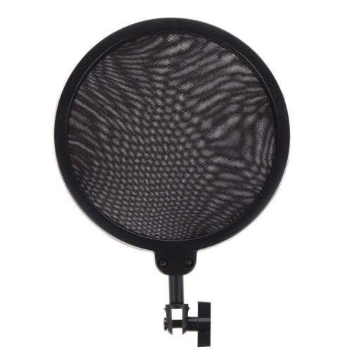 2X Professional Microphone Mic Shock Mount with Shield Articulating  Holder Stand Bracket for Studio Broadcast 1
