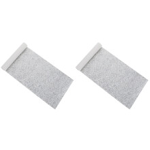 Faux Cuir Argent À Sequins Pour Artisanat Élégant