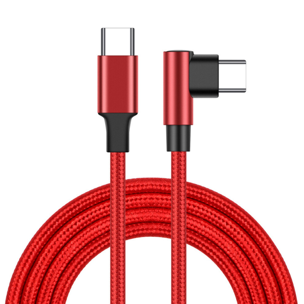 Fast Speed Type C Charging Cable Pd60w Compatible For-3M Red 7751001354076