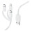 Hama Câble USB multiple - Hama - 3in1 - 1,0 m - Charge rapide - Blanc 1