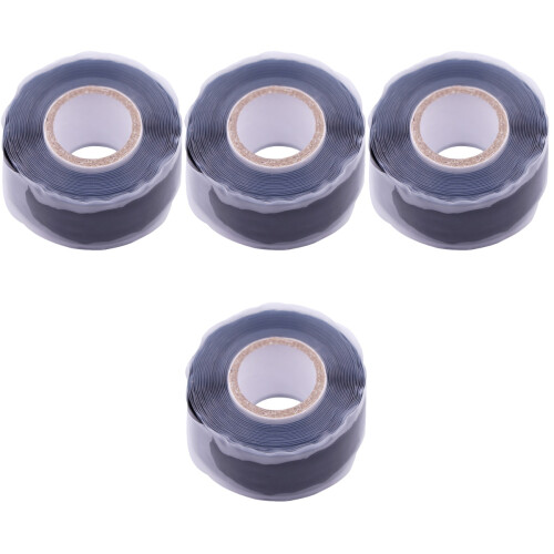 Ruban Multifonction Silicone Pour Plombier Noir Étanche
