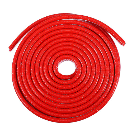 2Rolls Red Auto Edging Strip Durable Car Door Bumper Protection