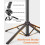 71 Inch Automatic Face Tracking Tripod  Compatible With iPhone with Light, 360 Rotating Phone Holder 5