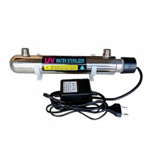 Purificator de apă UV pentru uz industrial - filtru din oțel inoxidabil 220V 12W