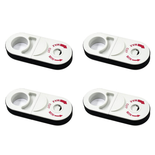 4X Universal Network Wire Stripping Tool for Cat5E, Cat6,Cat7, Cat8 - Coaxial Cable Stripper, Pocket Cable Stripper Tool 1