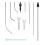 Coaxiale Centreerindicator 0-0,15 Inch/0,0005 Inch Digitale Indicatorset 5