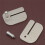 2pcs Stainless Steel Leather Pulling Board Practical Cutting Ruler Tool Leather Cut Pricking Iron Auxiliary Accessories 4