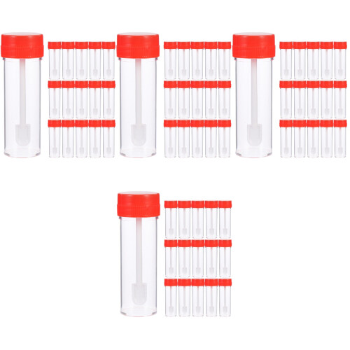 120Pièces Spécimens Plastique Couvercle Transparent 1