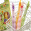 Packung mit 4 Schreibstiften im Press-Stil, 0,5 mm, glatte Tinte 4