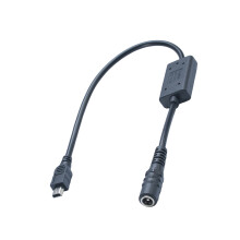 Kleine USB-stroomoverdrachtkabel 5V-uitgang Geschikt-recht hoofd
