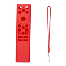 Étui de télécommande en Silicone de qualité supérieure,-rouge